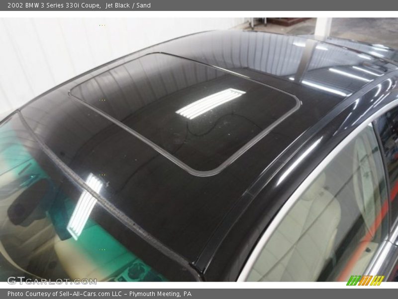 Jet Black / Sand 2002 BMW 3 Series 330i Coupe