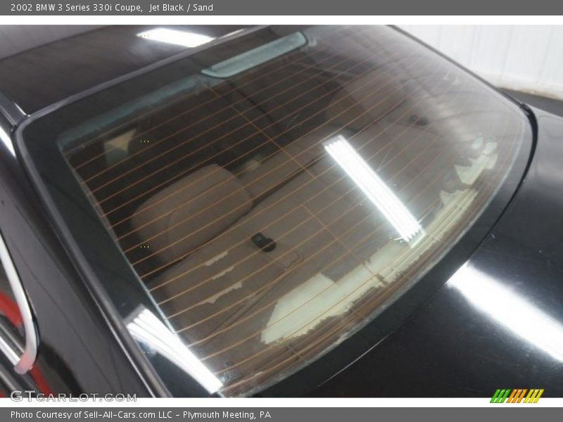 Jet Black / Sand 2002 BMW 3 Series 330i Coupe