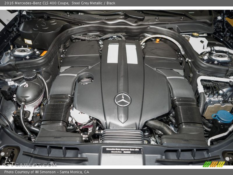  2016 CLS 400 Coupe Engine - 3.0 Liter DI Twin-Turbocharged DOHC 24-Valve VVT V6