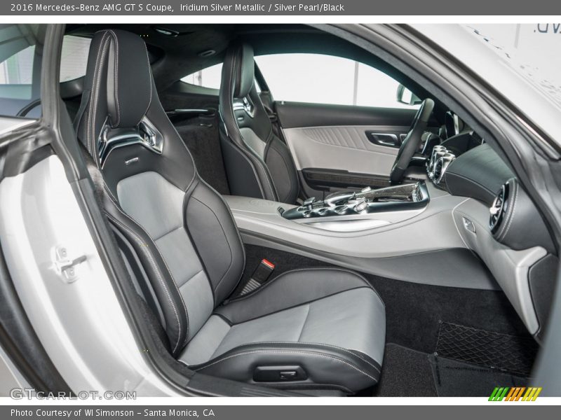  2016 AMG GT S Coupe Silver Pearl/Black Interior