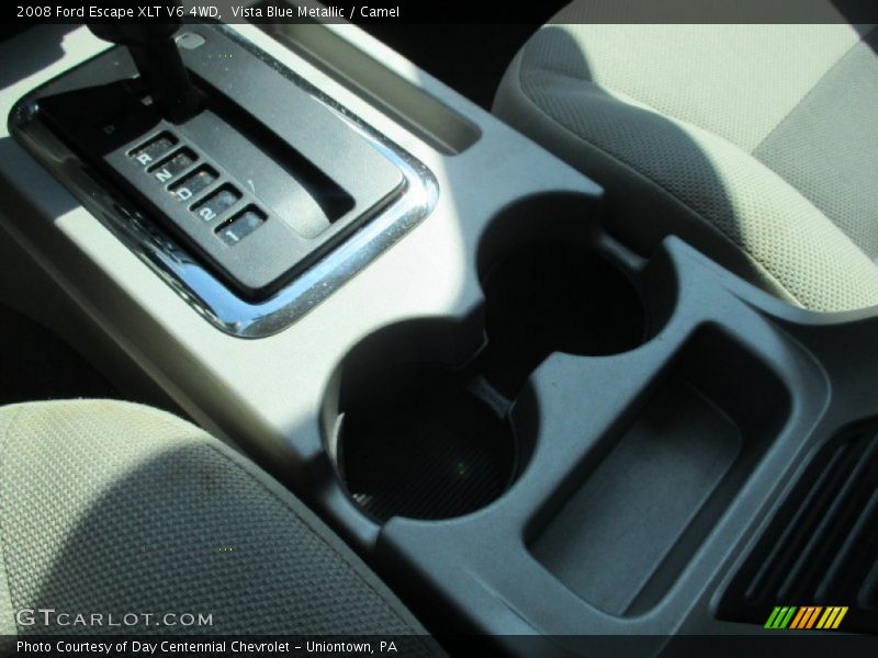 Vista Blue Metallic / Camel 2008 Ford Escape XLT V6 4WD