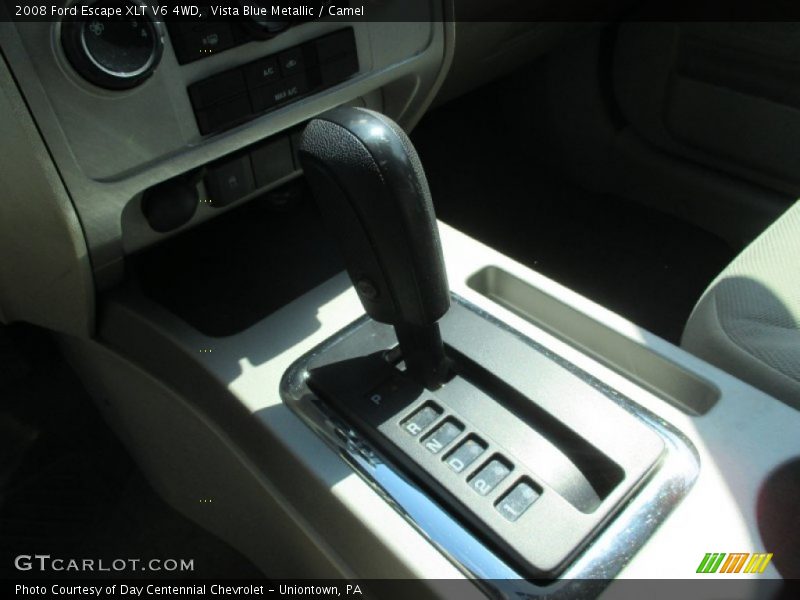 Vista Blue Metallic / Camel 2008 Ford Escape XLT V6 4WD