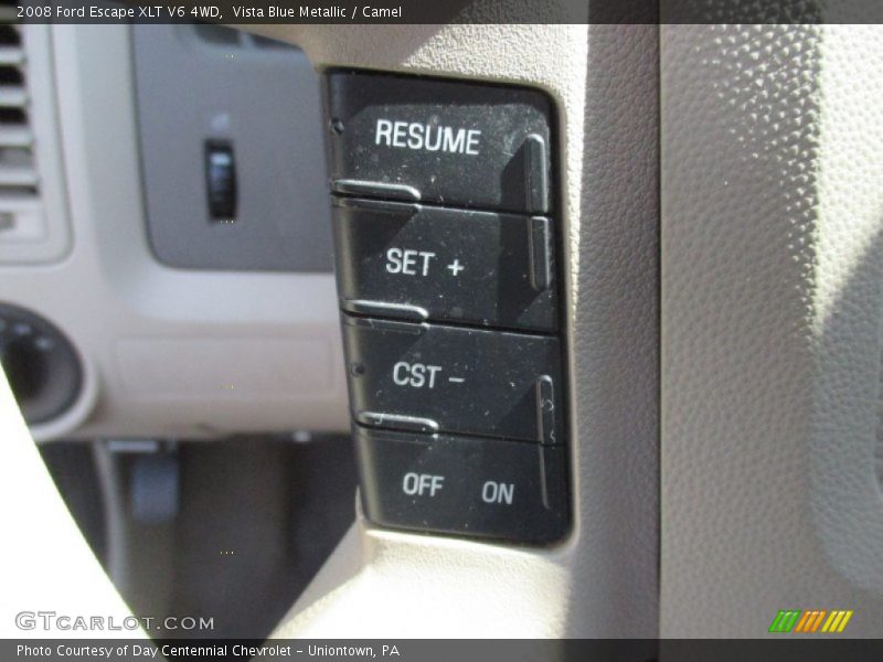 Vista Blue Metallic / Camel 2008 Ford Escape XLT V6 4WD