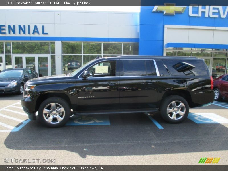 Black / Jet Black 2016 Chevrolet Suburban LT 4WD