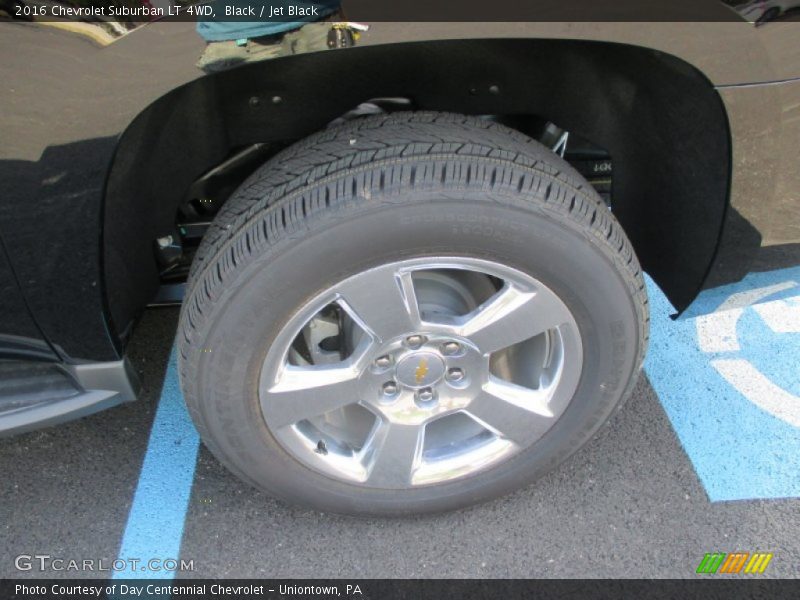 Black / Jet Black 2016 Chevrolet Suburban LT 4WD