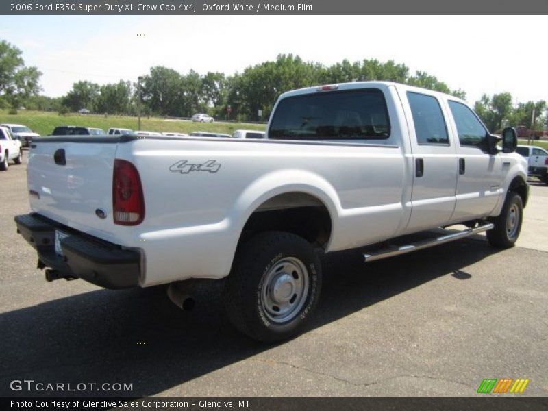 Oxford White / Medium Flint 2006 Ford F350 Super Duty XL Crew Cab 4x4