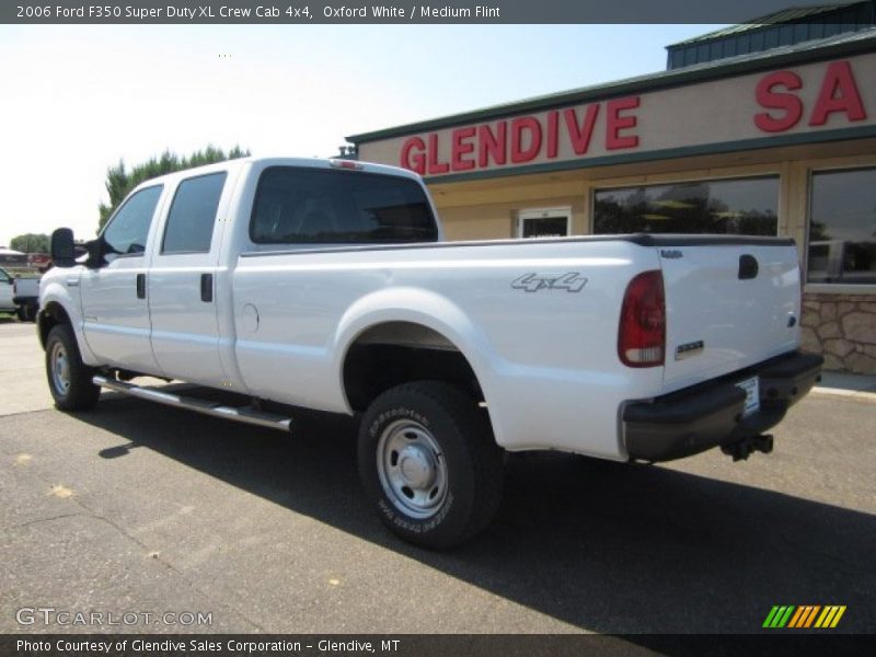 Oxford White / Medium Flint 2006 Ford F350 Super Duty XL Crew Cab 4x4