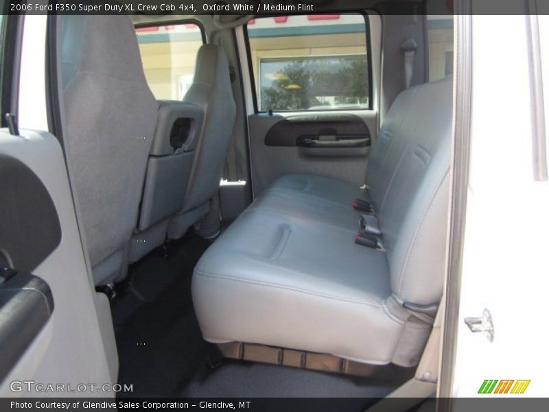 Oxford White / Medium Flint 2006 Ford F350 Super Duty XL Crew Cab 4x4