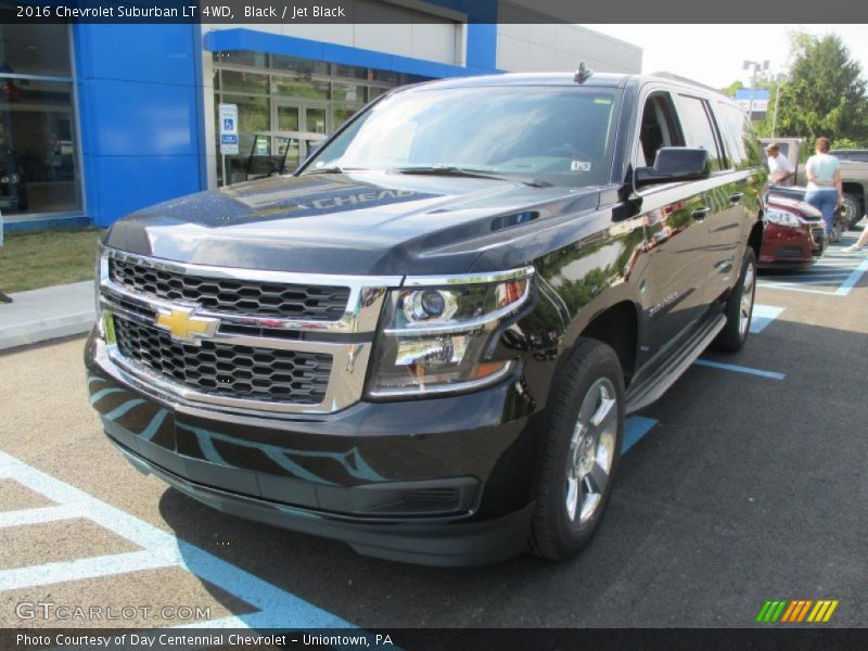 Black / Jet Black 2016 Chevrolet Suburban LT 4WD