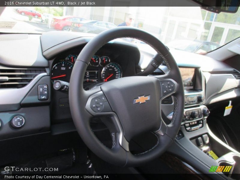Black / Jet Black 2016 Chevrolet Suburban LT 4WD