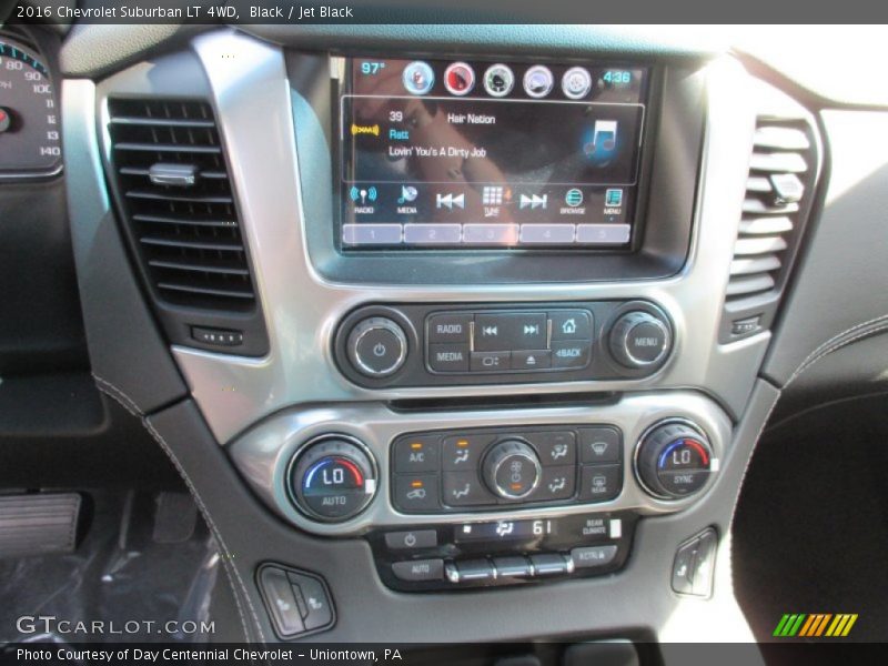 Black / Jet Black 2016 Chevrolet Suburban LT 4WD