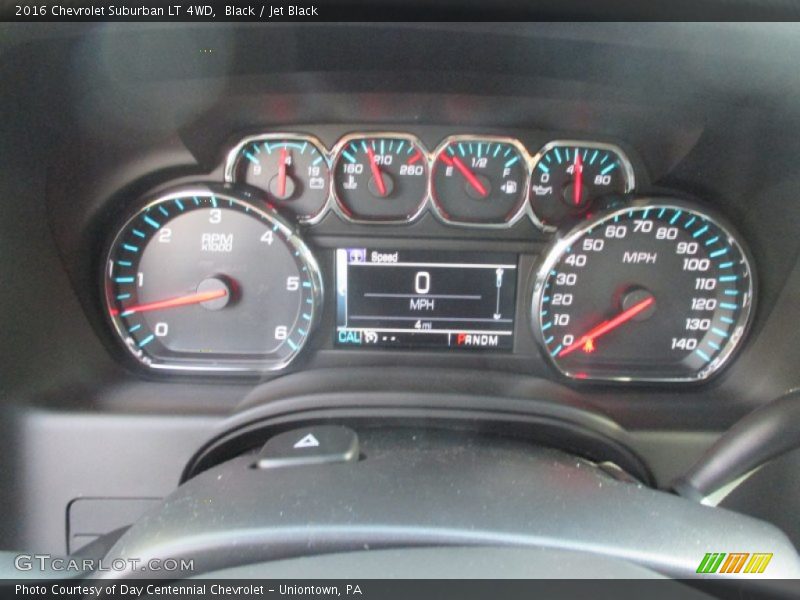 Black / Jet Black 2016 Chevrolet Suburban LT 4WD