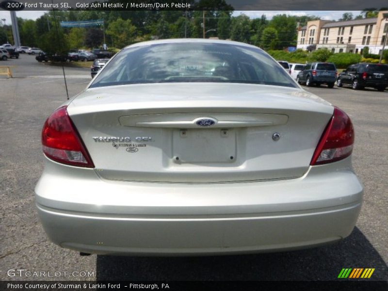 Gold Ash Metallic / Medium/Dark Pebble 2007 Ford Taurus SEL