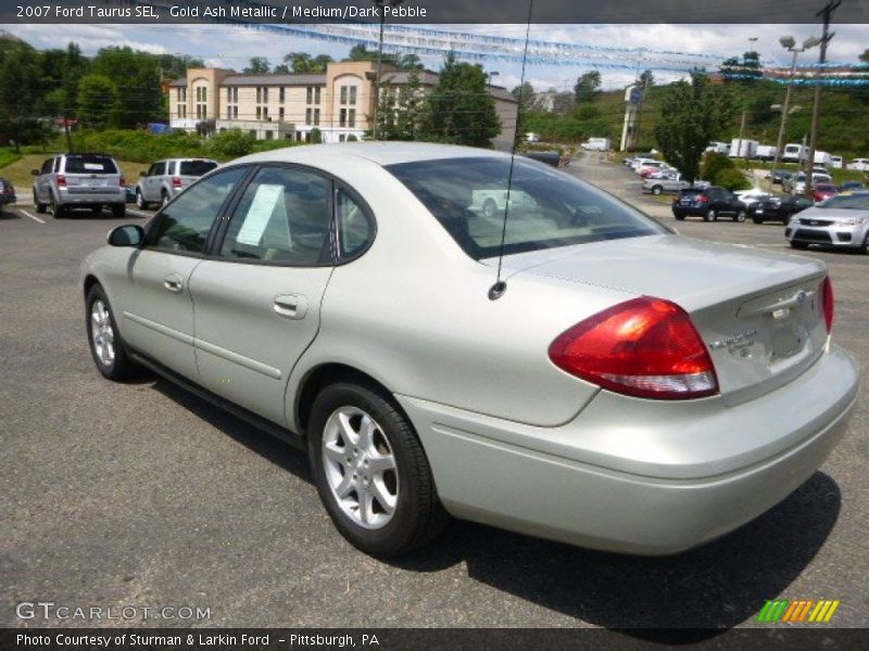 Gold Ash Metallic / Medium/Dark Pebble 2007 Ford Taurus SEL