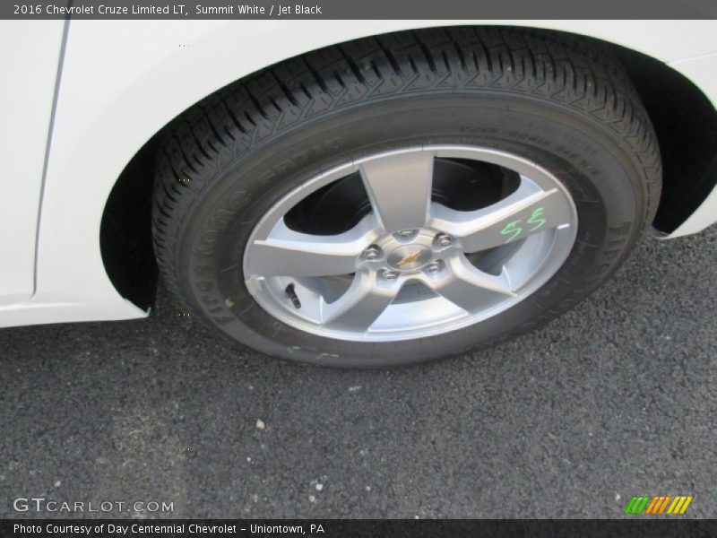 Summit White / Jet Black 2016 Chevrolet Cruze Limited LT