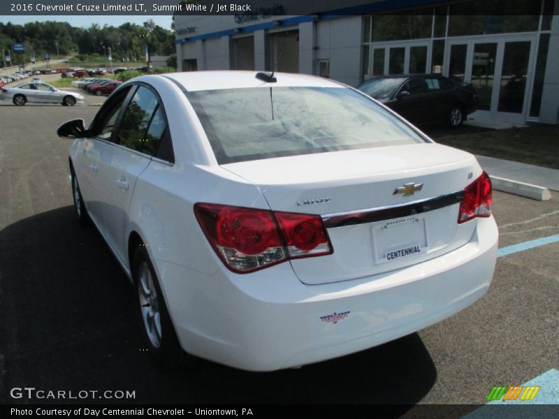 Summit White / Jet Black 2016 Chevrolet Cruze Limited LT