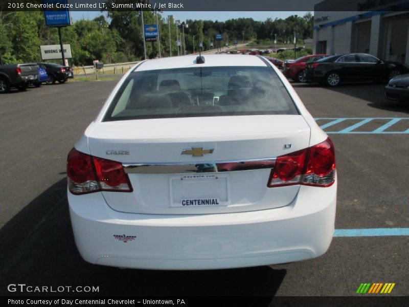 Summit White / Jet Black 2016 Chevrolet Cruze Limited LT