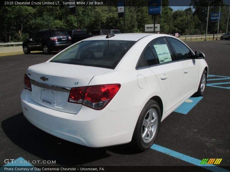 Summit White / Jet Black 2016 Chevrolet Cruze Limited LT