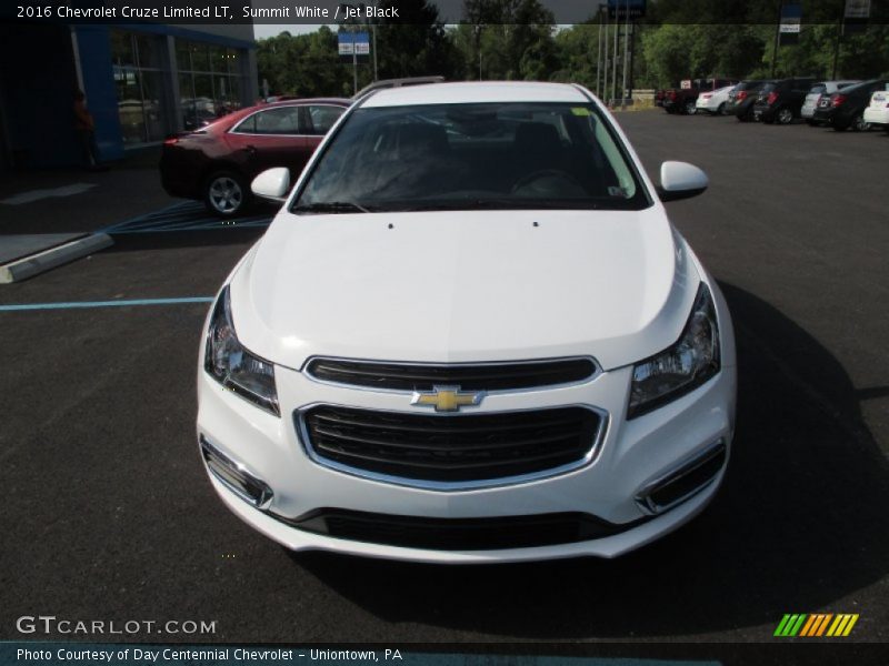 Summit White / Jet Black 2016 Chevrolet Cruze Limited LT