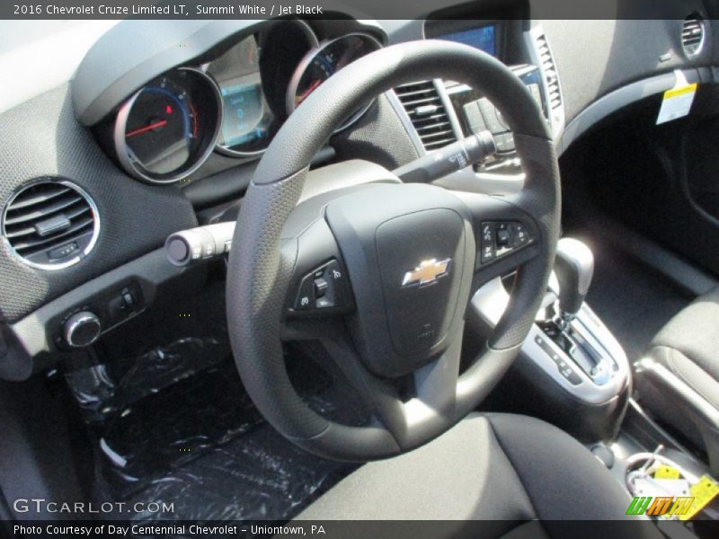 Summit White / Jet Black 2016 Chevrolet Cruze Limited LT