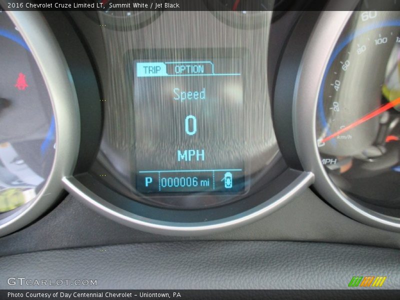 Summit White / Jet Black 2016 Chevrolet Cruze Limited LT
