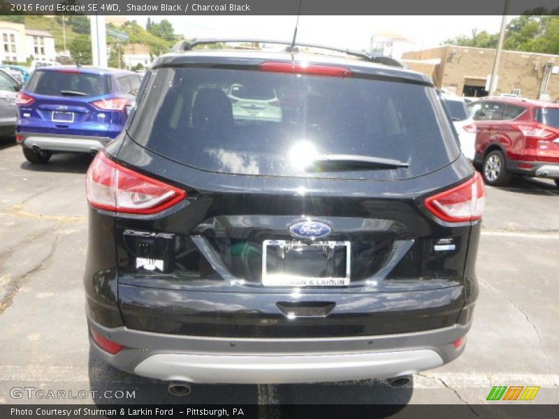 Shadow Black / Charcoal Black 2016 Ford Escape SE 4WD