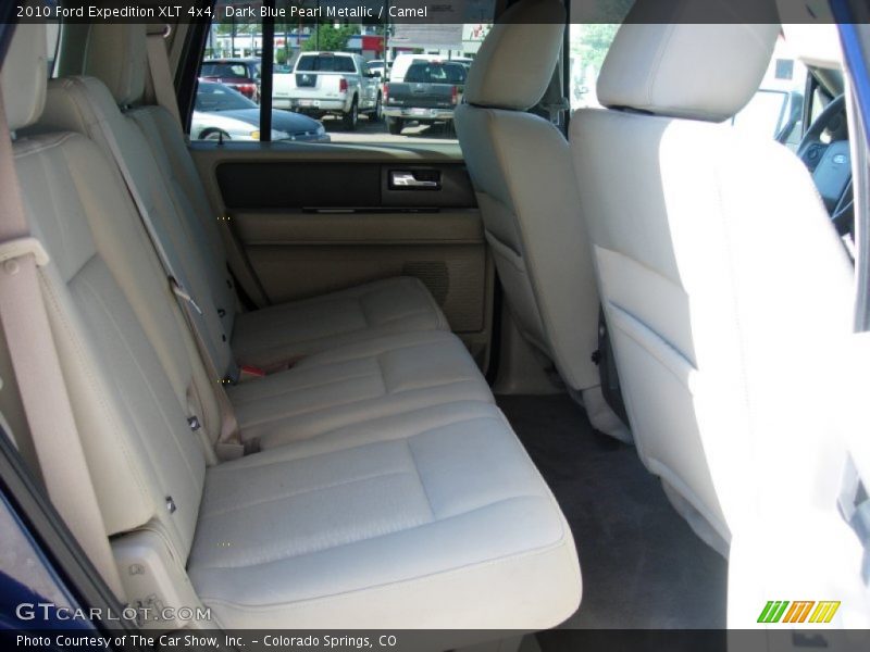 Dark Blue Pearl Metallic / Camel 2010 Ford Expedition XLT 4x4