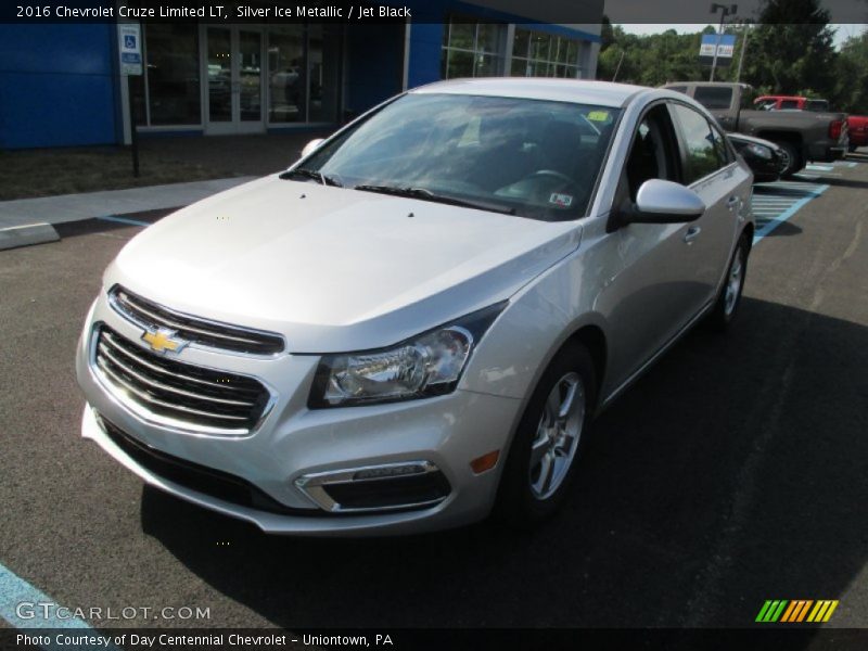 Silver Ice Metallic / Jet Black 2016 Chevrolet Cruze Limited LT