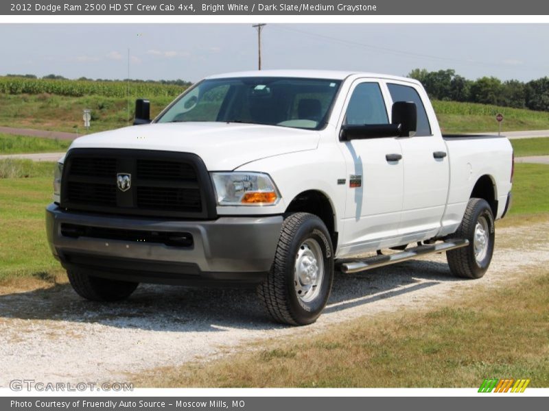 Front 3/4 View of 2012 Ram 2500 HD ST Crew Cab 4x4