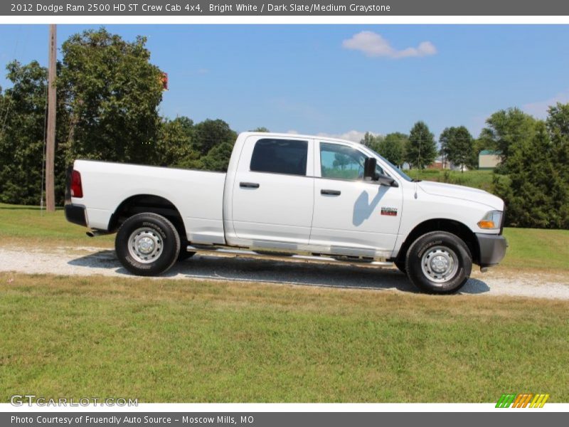 Bright White / Dark Slate/Medium Graystone 2012 Dodge Ram 2500 HD ST Crew Cab 4x4