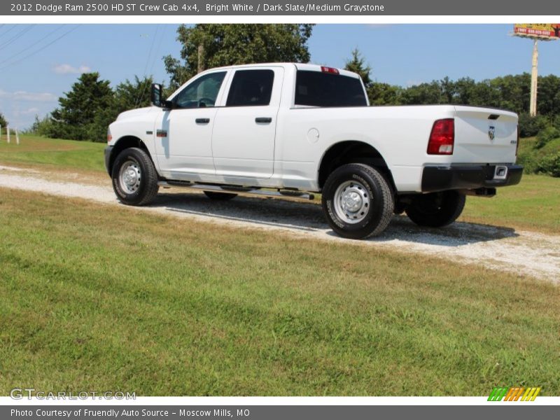 Bright White / Dark Slate/Medium Graystone 2012 Dodge Ram 2500 HD ST Crew Cab 4x4