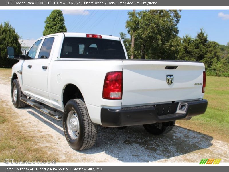 Bright White / Dark Slate/Medium Graystone 2012 Dodge Ram 2500 HD ST Crew Cab 4x4