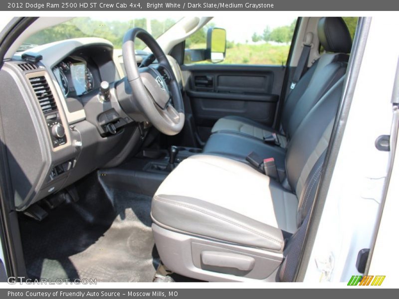 Bright White / Dark Slate/Medium Graystone 2012 Dodge Ram 2500 HD ST Crew Cab 4x4