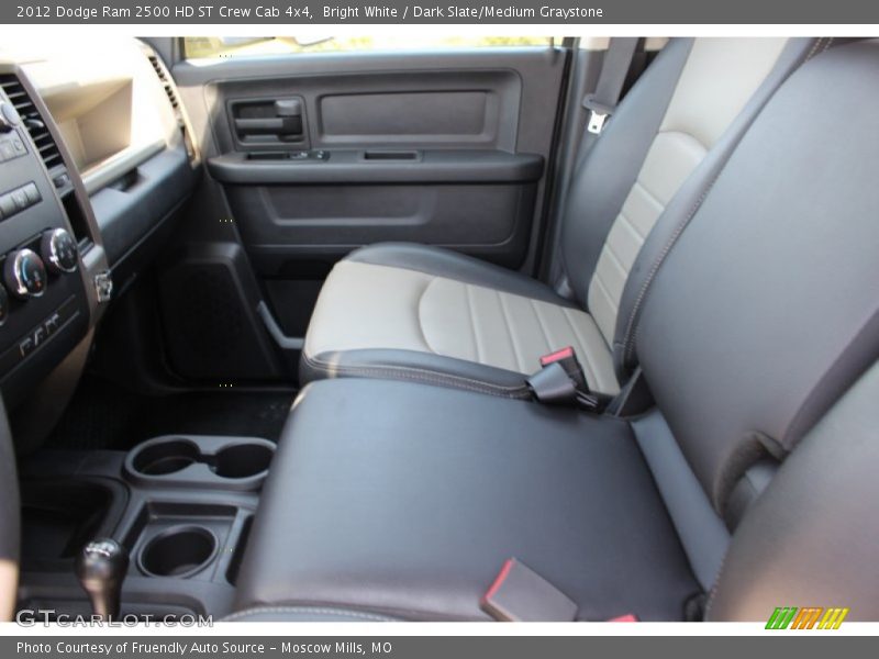 Bright White / Dark Slate/Medium Graystone 2012 Dodge Ram 2500 HD ST Crew Cab 4x4