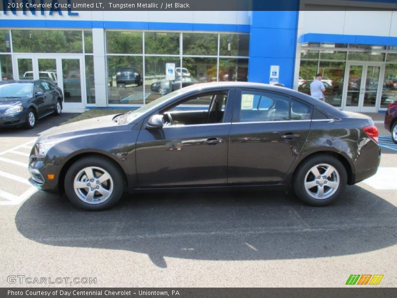 Tungsten Metallic / Jet Black 2016 Chevrolet Cruze Limited LT