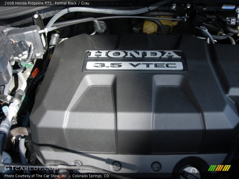 Formal Black / Gray 2008 Honda Ridgeline RTS