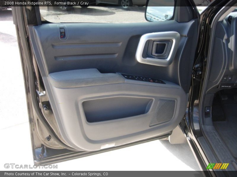 Formal Black / Gray 2008 Honda Ridgeline RTS