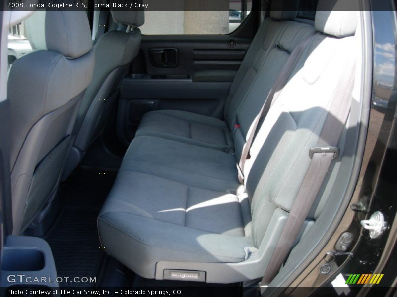Formal Black / Gray 2008 Honda Ridgeline RTS
