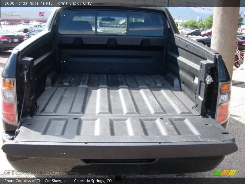 Formal Black / Gray 2008 Honda Ridgeline RTS