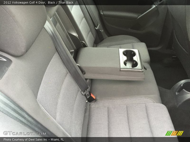 Black / Titan Black 2012 Volkswagen Golf 4 Door
