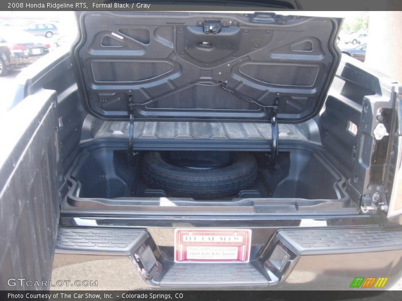 Formal Black / Gray 2008 Honda Ridgeline RTS