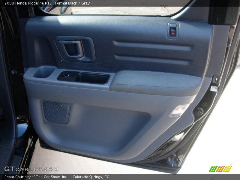 Formal Black / Gray 2008 Honda Ridgeline RTS