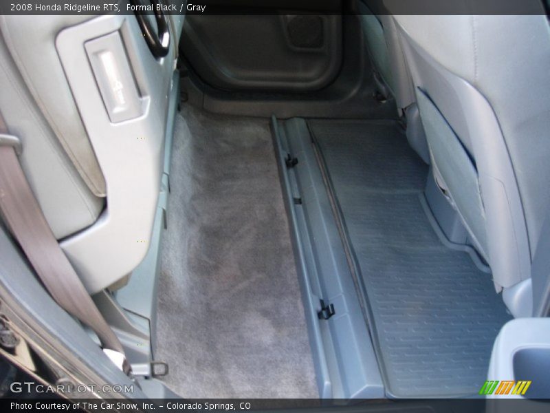 Formal Black / Gray 2008 Honda Ridgeline RTS