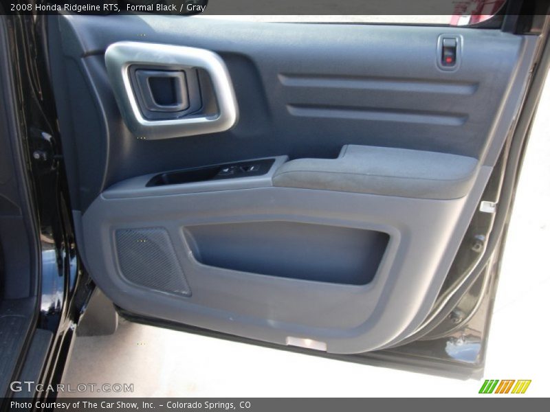 Formal Black / Gray 2008 Honda Ridgeline RTS