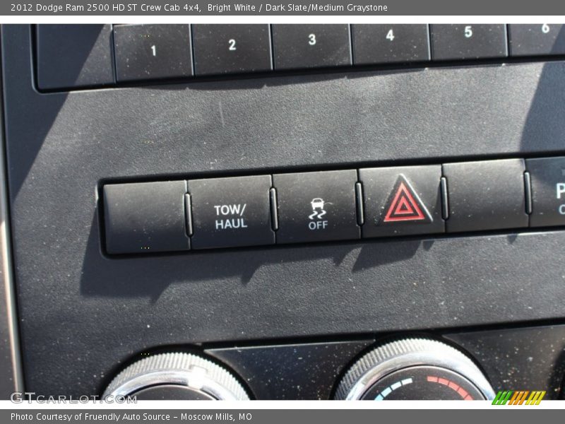 Bright White / Dark Slate/Medium Graystone 2012 Dodge Ram 2500 HD ST Crew Cab 4x4