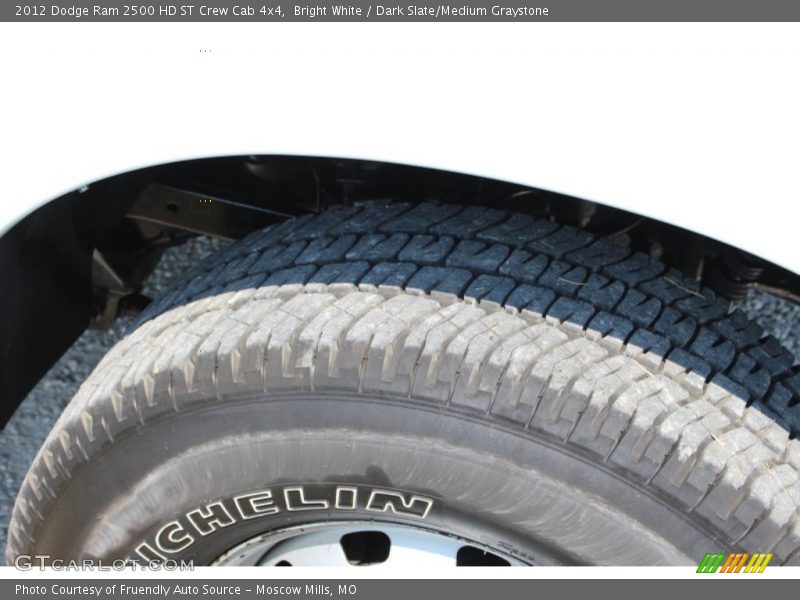 Bright White / Dark Slate/Medium Graystone 2012 Dodge Ram 2500 HD ST Crew Cab 4x4