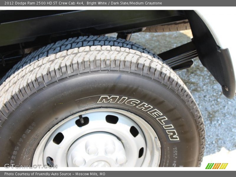Bright White / Dark Slate/Medium Graystone 2012 Dodge Ram 2500 HD ST Crew Cab 4x4