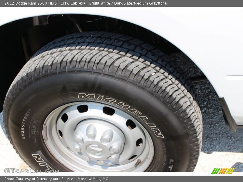 Bright White / Dark Slate/Medium Graystone 2012 Dodge Ram 2500 HD ST Crew Cab 4x4