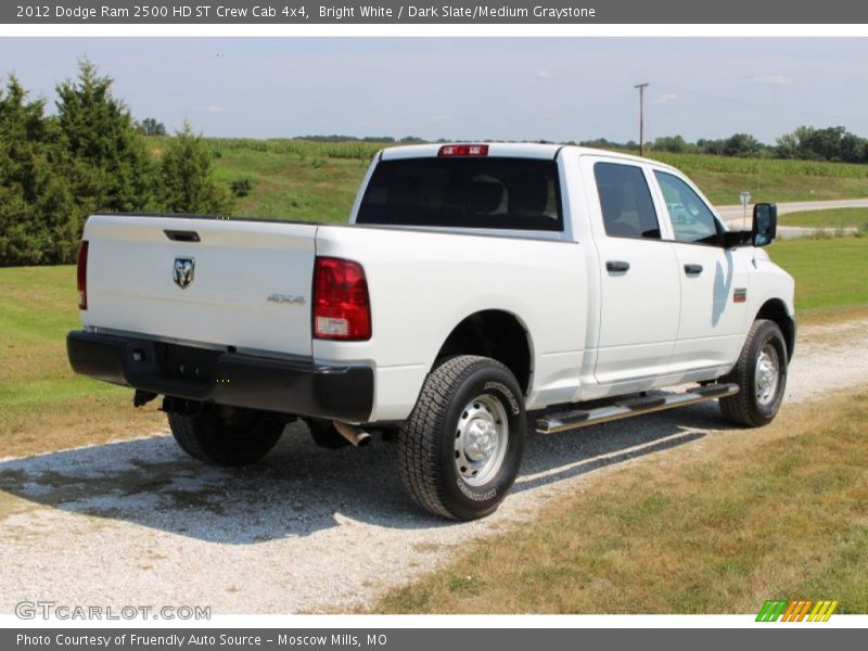 Bright White / Dark Slate/Medium Graystone 2012 Dodge Ram 2500 HD ST Crew Cab 4x4
