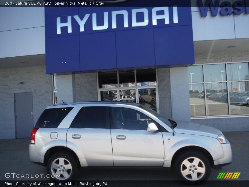 Silver Nickel Metallic / Gray 2007 Saturn VUE V6 AWD